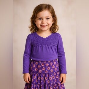 Beautiful purple Hanna Anderson outfit for spring 130 8